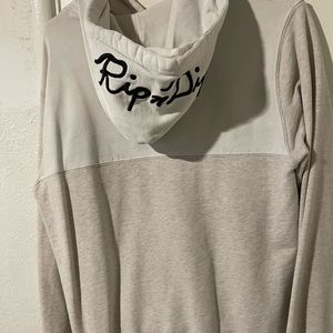 white RIP N DIP hoodie size S